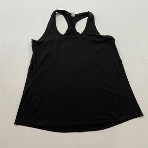 Yogalicious Racerback Tank Top Women’s Medium Black Athletic Workout Shirt